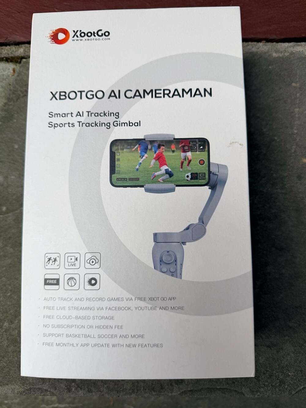 XbotGo AI Sports Gimbal and Remote Controller Kit